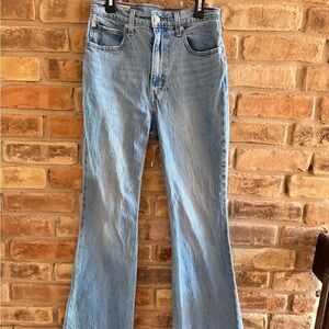 Levi's Light Blue Flare Jeans